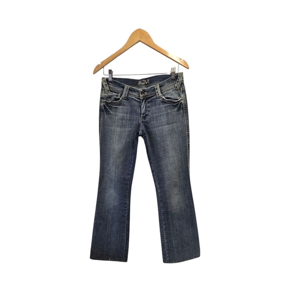 MAVI Jeans Flare Boot Cut‎ Dark Wash Low Rise 28